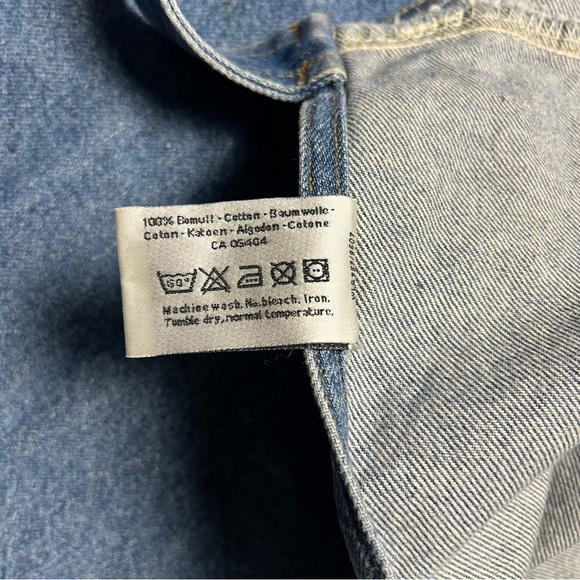Y2K IKEA Denim Apron VTG - Picture 5 of 7